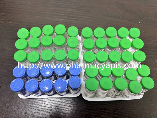 Cosmetic Raw Material Copper Peptide CAS 49557-75-7 Ghk-Cu Powder For Skin Care